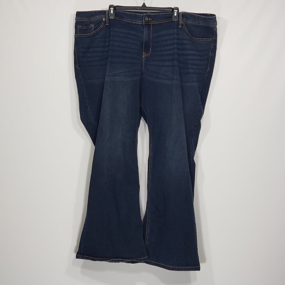 Torrid Luxe Slim Boot Super Stretch Bootcut Jeans Women's Plus Size 28T
